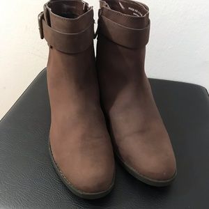 Cole Haan original waterproof suede booties